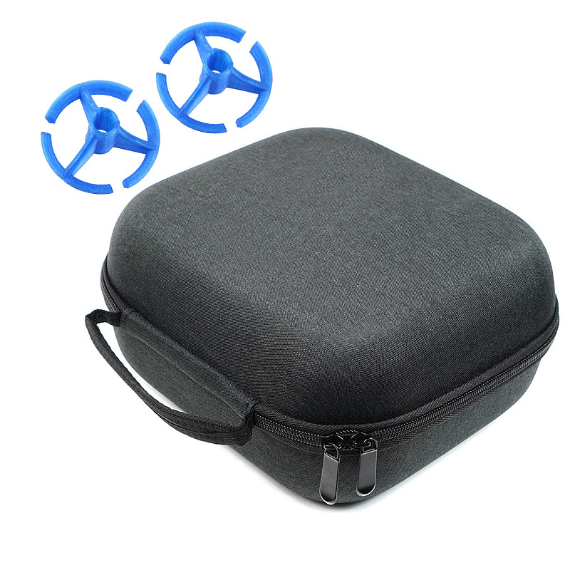 JMT EVA Remote Controller Carrying Case Storage Bag with 3D Print Radio Control Rocker Mount for FRSKY X9D Plus Radiolink AT9 AT9S T8S FLYSKY Transmitter