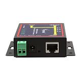 DIEWU RJ45 to RS232 RS485 RS422 Industrial Male Converter TCP/UDP Serial RS232 RS485 to Ethernet Device Server