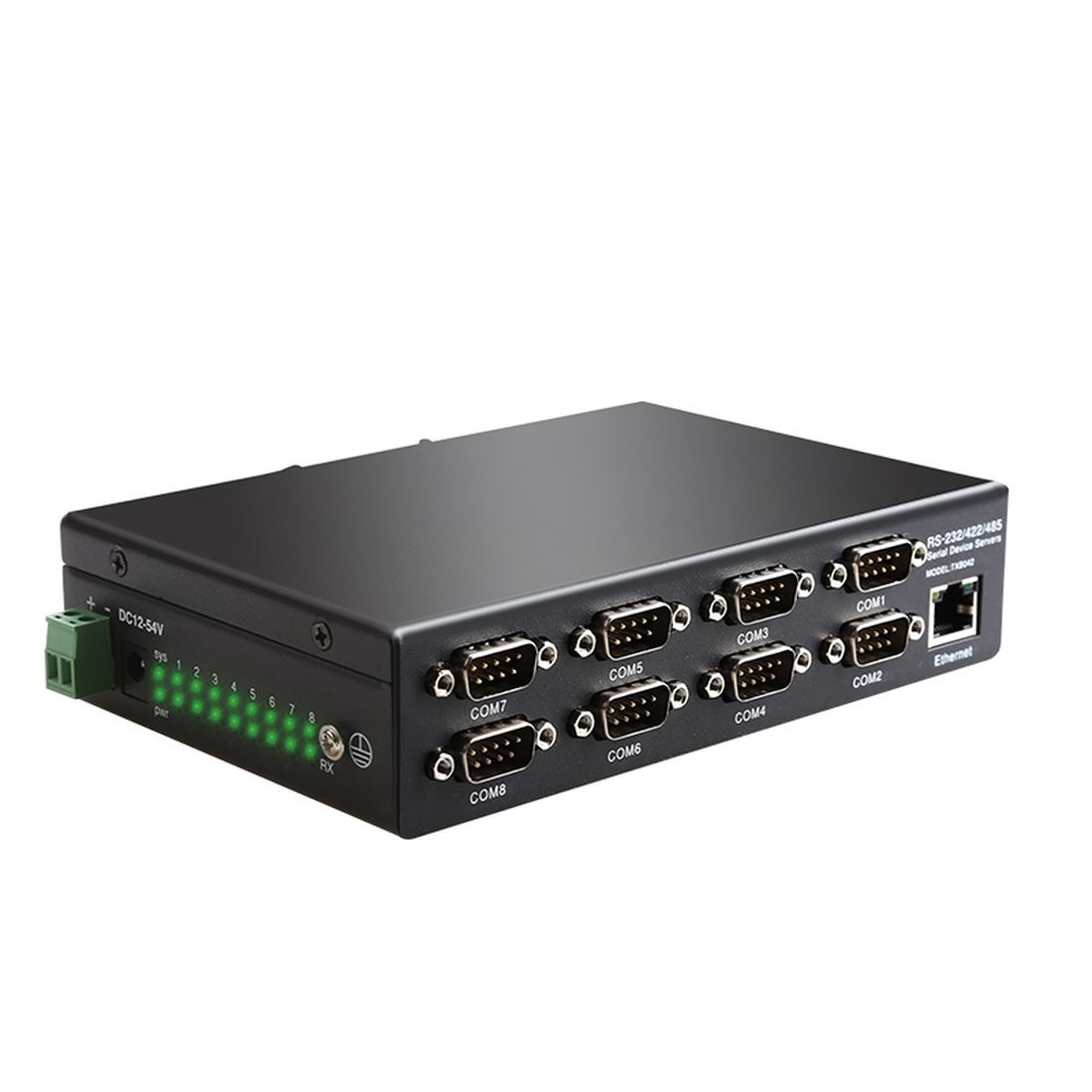 US$ 92.42 - DIEWU 8 Ports RS232 RS485 RS422 To Ethernet TCP/IP ...