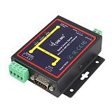 DIEWU RJ45 to RS232 RS485 RS422 Industrial Male Converter TCP/UDP Serial RS232 RS485 to Ethernet Device Server