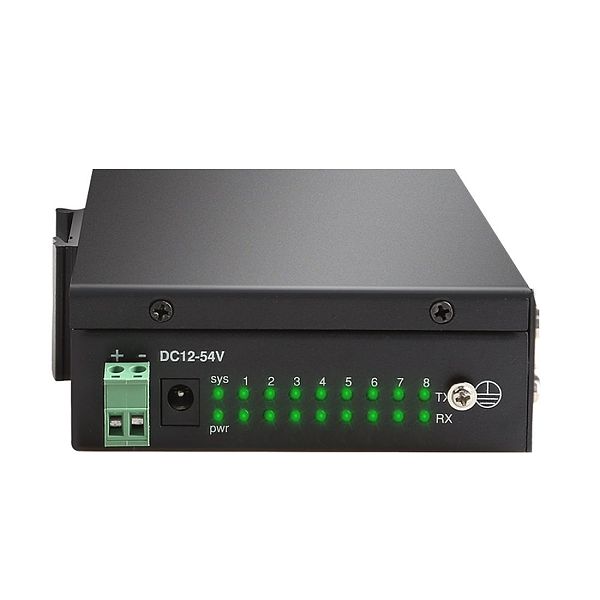 DIEWU 8 ports RS232 RS485 RS422 to Ethernet TCP/IP Converter Multiple Serial Device Server Switch Modbus Gateway