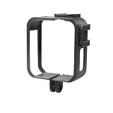 XT-XINTE Protective Frame Sports Camera Case for Gopro MAX Camera 3D Printing PLA Case + Aluminum Alloy Metal Extension Rod