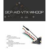 GEPRC VTX200-Whoop 5.8GHz 48CH VTX FPV Transmitter PIT/25/100/200mw Switchable Triangular Image Transmission