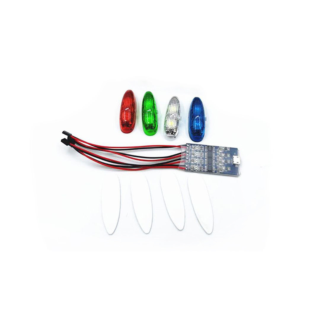 FEICHAO Wireless model LED Flash Strobe Lights Night Flight For DIY RC