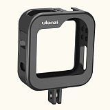 Ulanzi Photography Panoramic Sports Camera Protection Frame Extended Microphone Fill light Protection Rabbit Cage for GoPro MAX Rabbit Cage