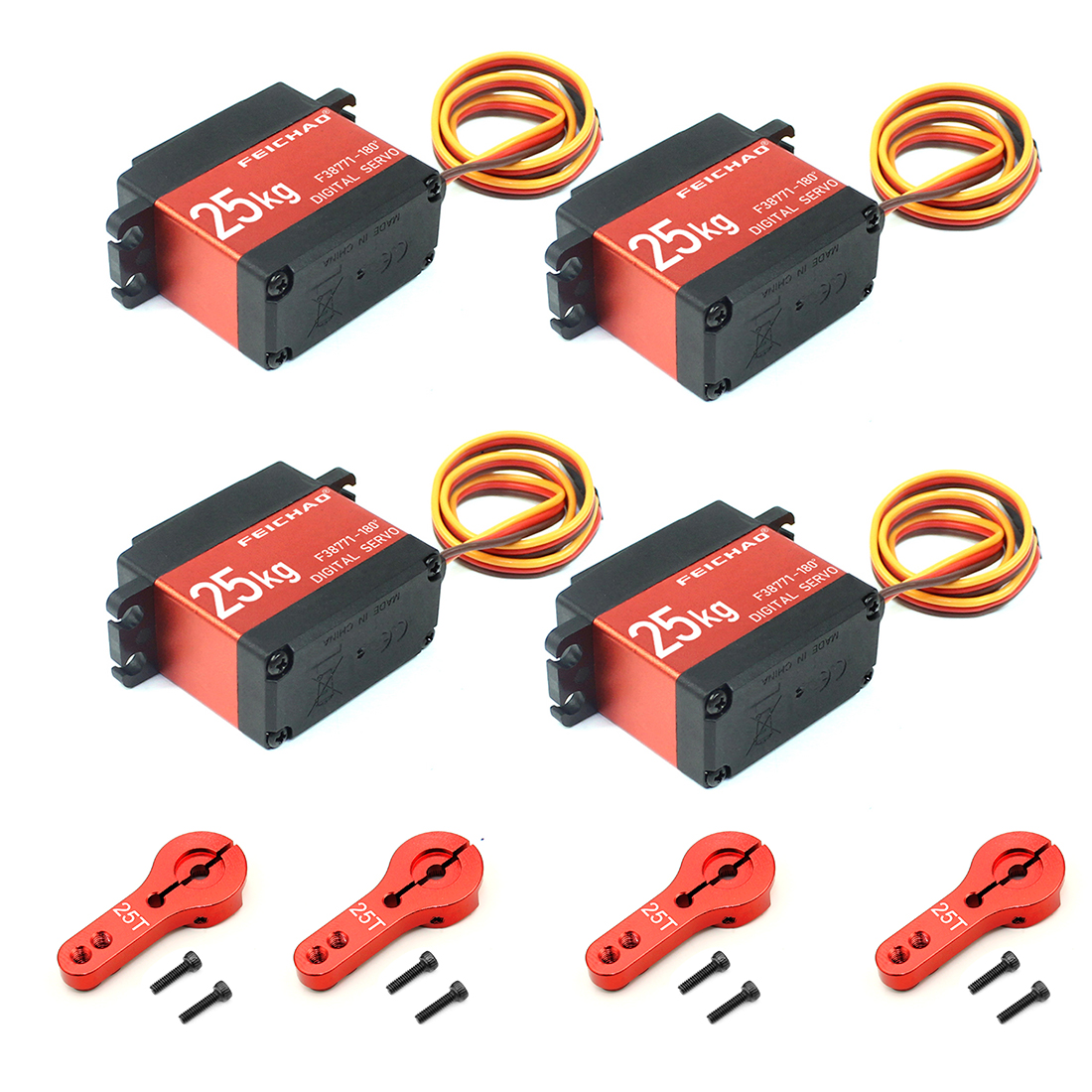 FEICHAO 25KG Digital Servo Robot Large Torque Metal Shell Servo