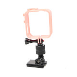 FEICHAO Dried Cuttlefish Helmet Mount (Improved Version) 360 Degree Rotating Connection Block Mount Holder for GOPRO8 GOPRO MAX GOPRO Full Series/DJI/GitUp and other Sports Camera Helmet Accessories
