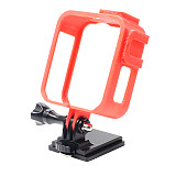 FEICHAO Camera ​Protective Frame 3D Printed PLA Black Cuttlefish Helmet Mount for Gopro MAX Panoramic Camera