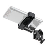 BGNING 22mm Dual Handle Monitor Tube Clamp Bracket Microphone Hot Shoe Universal Anti-loose Connection Arm for Zhiyun/Yunhe 2/Feiyu Accessories​