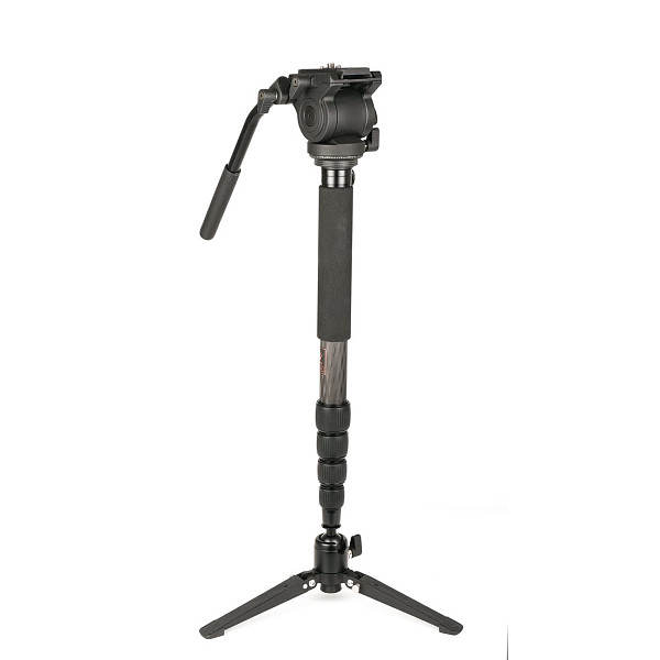 FEICHAO V monopod 5 Section 32.5mm Carbon Fiber Camera Stabilizer With Gimbal Portable For SLR Photography