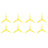8pcs Foxeer Fold Series 5.1  Folding Propellers Smooth DIY FPV Prop Compatible POPO Shock-resistant for FPV Racing RC Drone