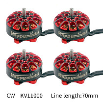 4PCS Happymodel EX1203 KV11000 Brushless Motor 1.5mm Shaft CW CCW for 3 inch FPV Racing Drone 1S Toothpick