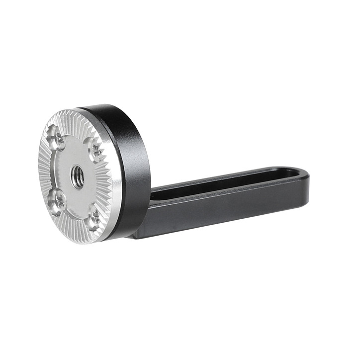 BGNing Rabbit Cage Gear Extension Connector with M6 Internal Thread 40mm Mounting Slot For SLR Camera