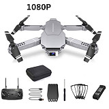 FEICHAO E98 RC Quadcopter Drone 4k Drones with Camera HD WIFI FPV One Key Return Drones RC Helicopter Altitude Hold Drone