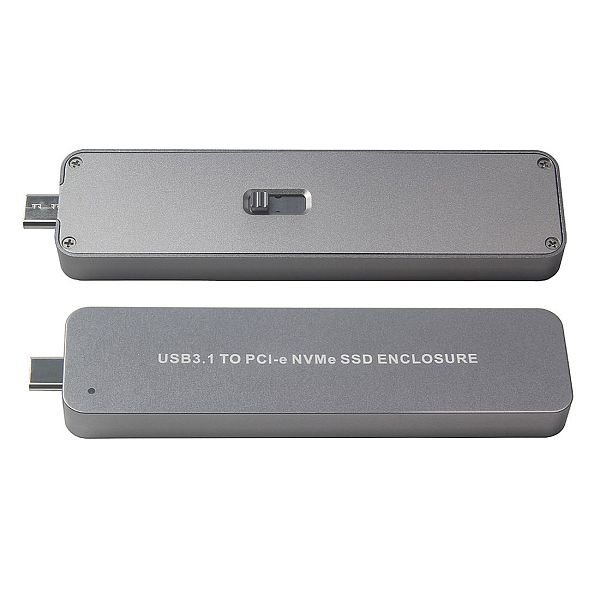 XT-XINTE M.2 SSD Enclosure for PCI-E NVME Retractable Type-C Mobile Drive USB 3.1m2 m-key USB 2242/2260/2280 HDD Enclosure Hard Drive Desktop Case Laptop Accessories