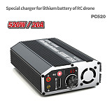 SKYRC S65 65W 6A AC Balance Lipo Charger Discharger w/XT60 Connector for 2-4S Lipo LiFe LiHV Battery/6S-8S LiMH LiCD Battery