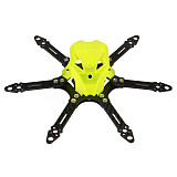 FEICHAO Mini 175mm Six-Axis Aircraft FPV Carbon Fiber Frame for 3 inch Blade With TPU 3D Printing Camera Fixed protective Seat.