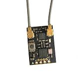 FEICHAO 12CH XR602T-D Mini Remote Controller Receiver Diversity Antenna Compatible Spektrum DSMX/2 /JR Transmitter