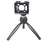 BGNing Camera Cage Stabilizer with Mini Tripod for Sony RX0 II Protective Cover Vlog Bracket