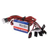 FEICHAO 12 LED Simulation Light Realistic Flash Smart System Kit for RC 1/10 Car