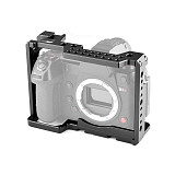 BGNing Camera Cage for Panasonic Lumix DC-S1 /S1R Cage With Cold Shoe and Nato Rail For S1/S1R Video Shooting Cage -2345