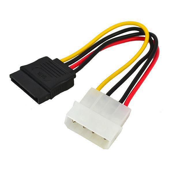 XT-XINTE Alloy hard disk bracket 2.5 to 3.5 SSD Mounting Kit with 4pin interface power cord + sata data cable