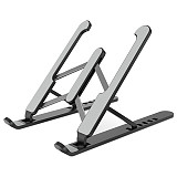 XT-XINTE Adjustable Folding Laptop Stand Non-slip Desktop Notebook Holder Laptop Cooling Stand Riser For Macbook Pro Air iPad Pro DELL HP