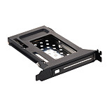 XT-XINTE Single Bay 2.5 inch hard Drive Mobile Rack hard Drive Shockproof for 2.5  SATA3 6G HDD/SSD Connector Enclosure PCI Mounting