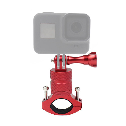 BGNing Aluminum Alloy Bicycle Clip 360° Rotating Clamp for GoPro13 7 / 8 / Max Action Camera