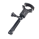 BGNing Aluminum Alloy Bicycle Clip 360° Rotating Clamp 88mm Extension Bracket for GoPro 7 / 8 / Max Action Camera​