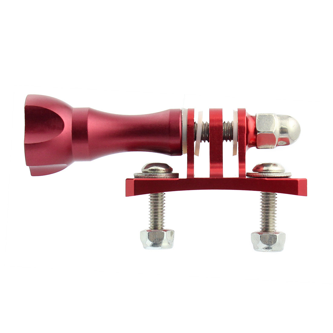 BGNing Aluminum Alloy Skydiving Helmet Fixed Mounts w/1/4 Screw Head Mount Tripod Adapter for