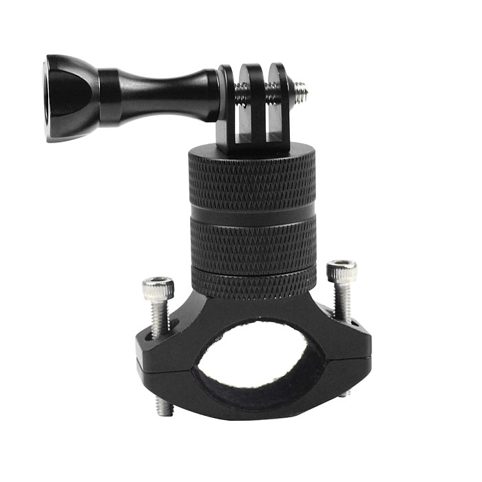 BGNing Aluminum Alloy Bicycle Clip 360° Rotating Clamp for GoPro13 7 / 8 / Max Action Camera