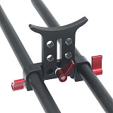 BGNING 15mm Follow Focus Rig Cage Rod Rail System with Dual Rod Clamp Baseplate for Camera Camcorder Photo Studio Accessories
