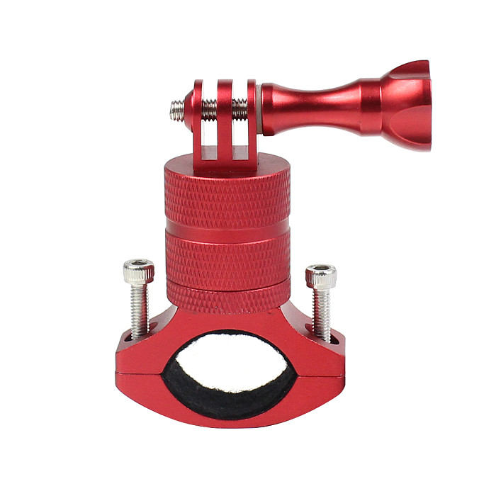 BGNing Aluminum Alloy Bicycle Clip 360° Rotating Clamp for GoPro13 7 / 8 / Max Action Camera