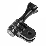 BGNing Camera Mount Bracket Extension Solid Durable Three Way Detachable Aluminum Pivot Arm for Gopro Max 8 7 6 Action Camera
