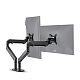 XT-XINTE Aluminum Alloy Dual-screen Display Gas Spring Bracket for Monitor Laptop Notebook Computer Stand