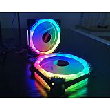 COOLMOON ARK2 120mm Adjust RGB Computer Case PC Cooling Fan Quiet with IR Remote Controller New Computer Cooler RGB CPU Case Fan