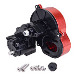 FEICHAO RC Crawler Car Gearbox Reverse Transmission Box with Gear for 1/10 RC Crawler Axial SCX10 Upgrade RC Car Parts 90046 90047 