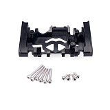 FEICHAO 1pcs Metal Chassis Armor For 1/10 Rc Crawler Car Axial Scx10 90046 90047 Jeep Wrangler