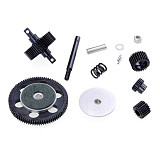 FEICHAO Complete Set Hardened Steel Transmission Gears With Motor Gear for 1/10 RC Crawler Car Axial SCX10 Gearbox Upgrade Parts 