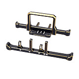 FEICHAO TRX4 Aluminum Front Rear Bumper With Trailer hole for 1/10 RC Car Traxxas TRX-4 Upgrade Parts