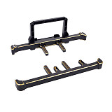 FEICHAO TRX4 Aluminum Front Rear Bumper With Trailer hole for 1/10 RC Car Traxxas TRX-4 Upgrade Parts