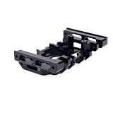 FEICHAO 1pcs Metal Chassis Armor For 1/10 Rc Crawler Car Axial Scx10 90046 90047 Jeep Wrangler