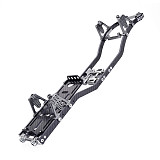 FEICHAO Carbon Fiber Metal Chassis Frame Girder RC Cars Frame for 1:10 Axial SCX10 D90 Rock Crawler Parts
