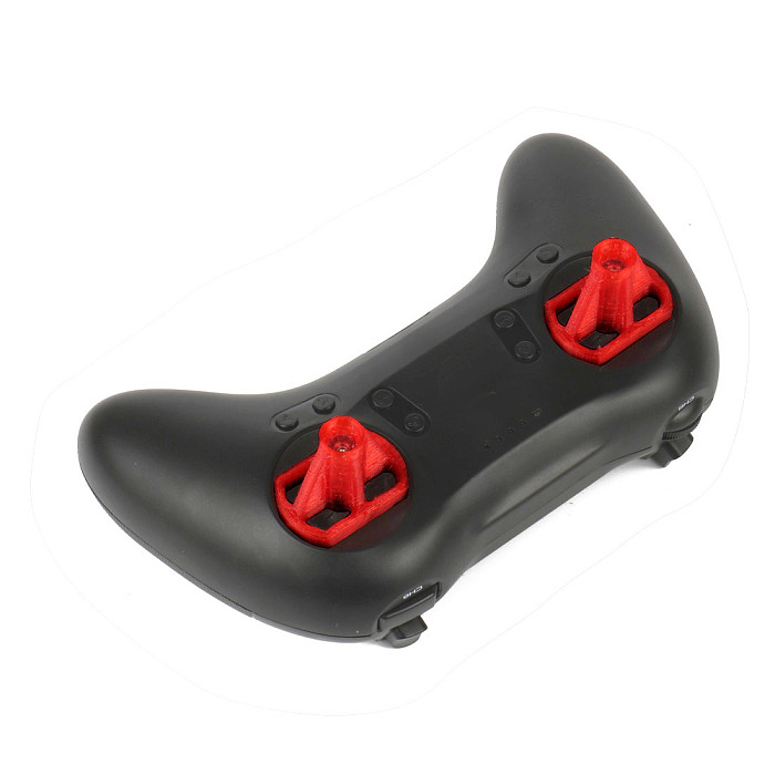 RadioLink 8 Channels Mini Handle Remote Control 1200KHz Supported Receiver R8EF,R8FM,R7FG,R7F,R6FG,R6F With 3D Printing TPU Protect Remote Control Rocker