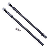FEICHAO 2pcs Hard Steel Front/Rear Axle CVD Drive Shaft Dogbone For 1/10 Rc Crawler Axial Scx10