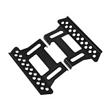 FEICHAO SCX10 2Pcs Metal Side Pedal Plate for 1/10 RC Crawler Car Axial SCX10 Upgrade Parts