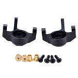 FEICHAO 2pcs Alloy Front Steering Knuckle C Block for 1/10 Axial Wraith RR10 90048 AR60 Rc Car Upgrade Parts
