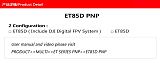 LDARC ET85D 87.6mm Wheelbase F4 AIO 12A BL_S ESC 4S w/ Air Unit DJI FPV Set BWhoop FPV Racing Drone PNP Quadcopter Helicopter