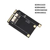 XT-XINTE MINI PCI-E Adapter Converter to Wireless Wifi Card for BCM94331CD BCM94360CD BCM94360CSAX BCM94360CS2 Module